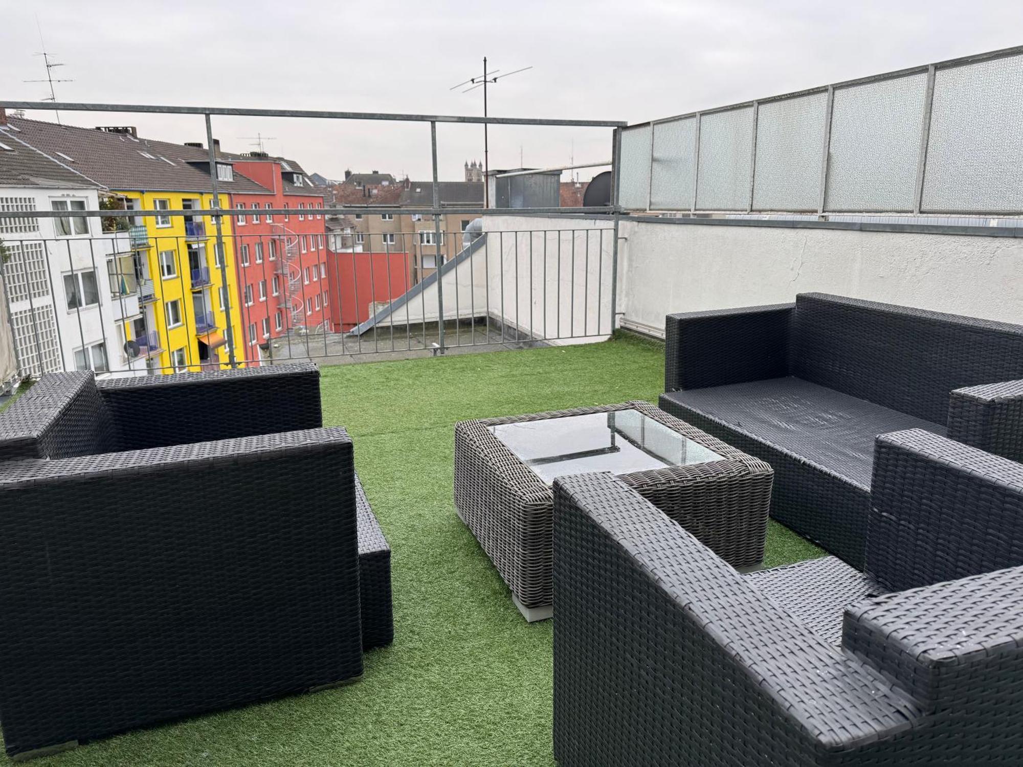 Ferienwohnung Graf-Adolflux Düsseldorf Exterior foto