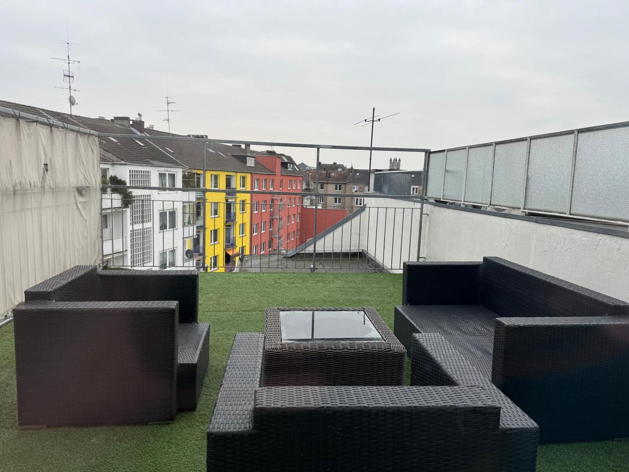 Ferienwohnung Graf-Adolflux Düsseldorf Exterior foto